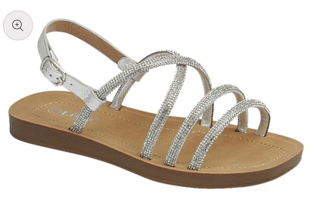 Betsy Sandals - Silver