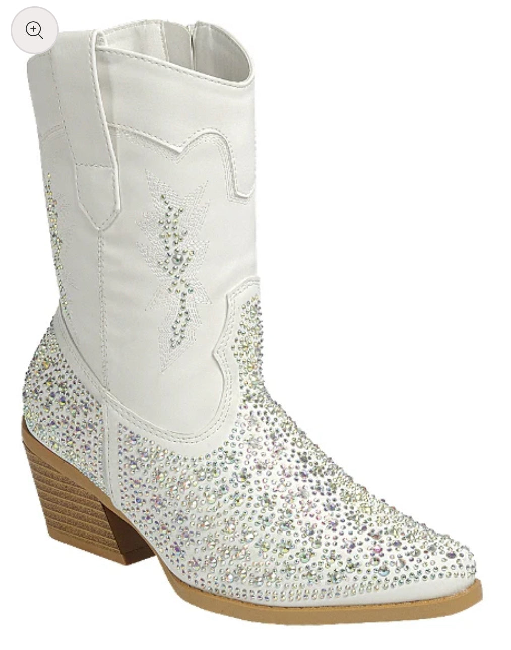 Western Diamond - White