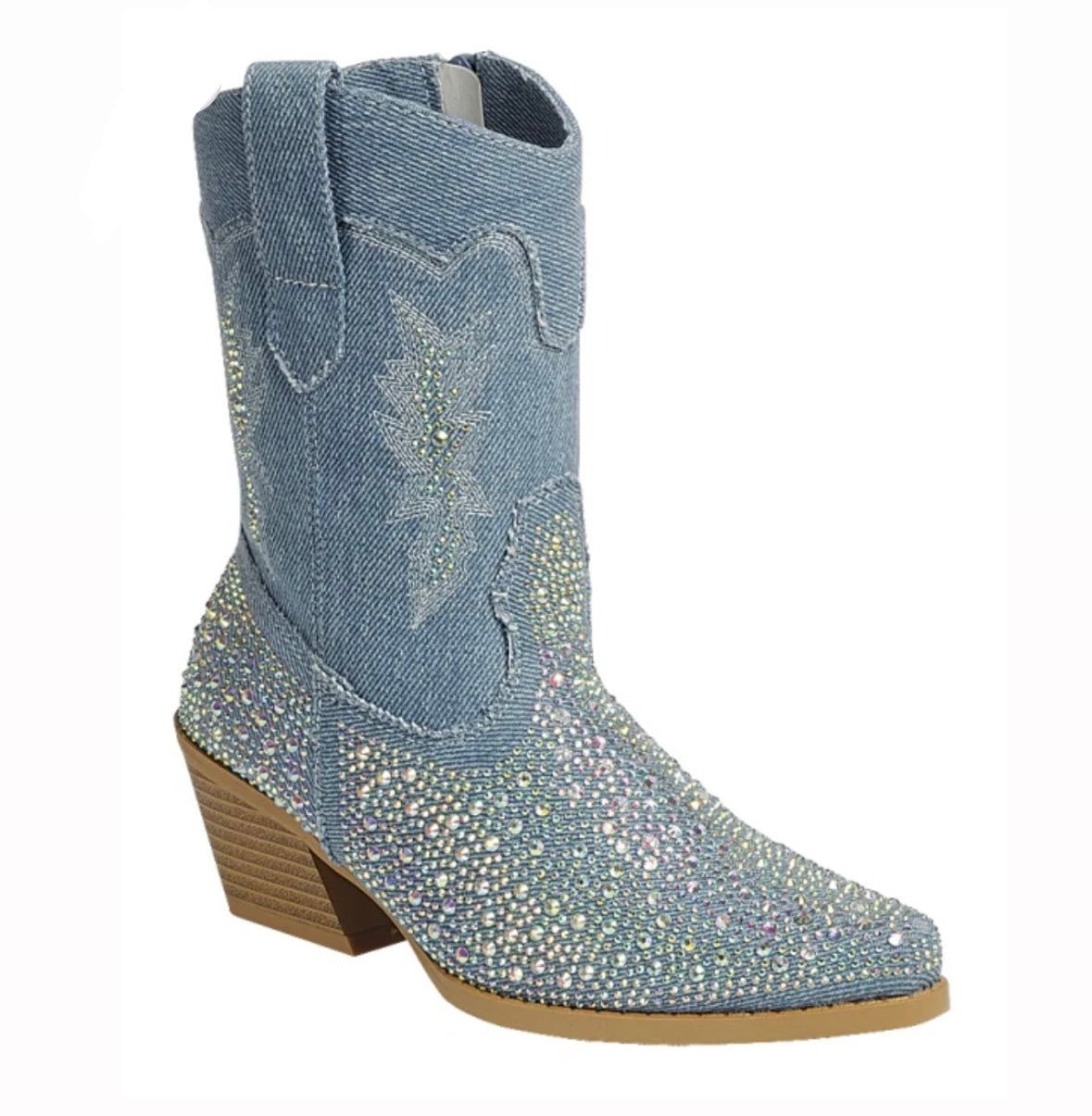 Western Diamond - Blue Denim