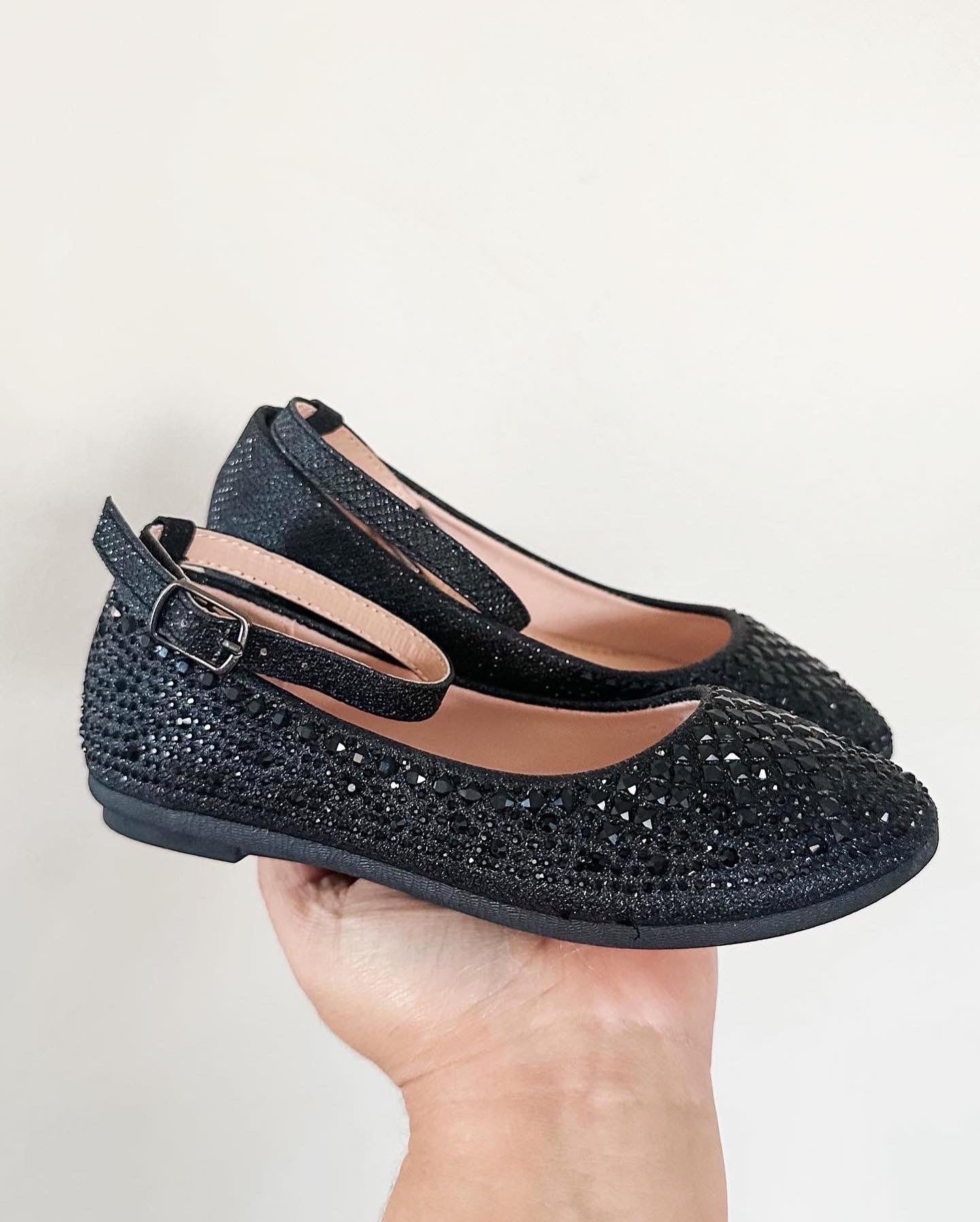 Sabrina Black Flats