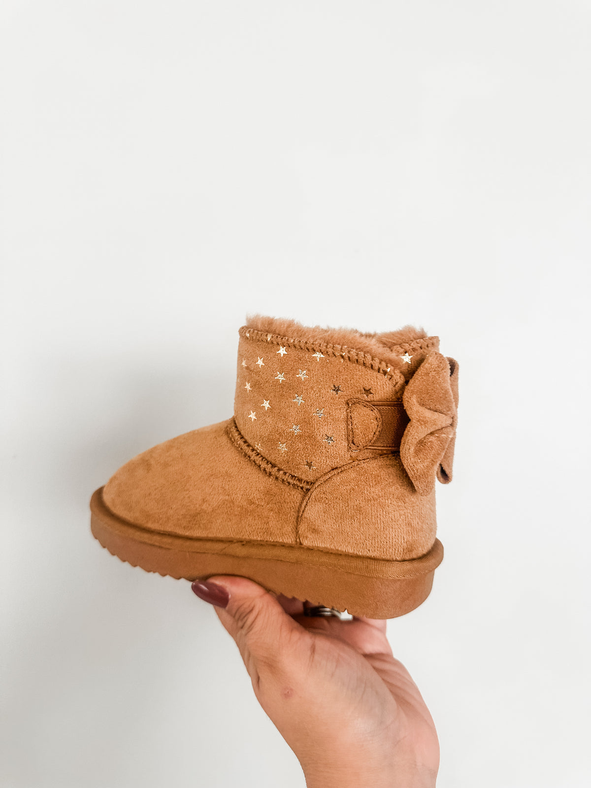 Toddler Star Tan Boots