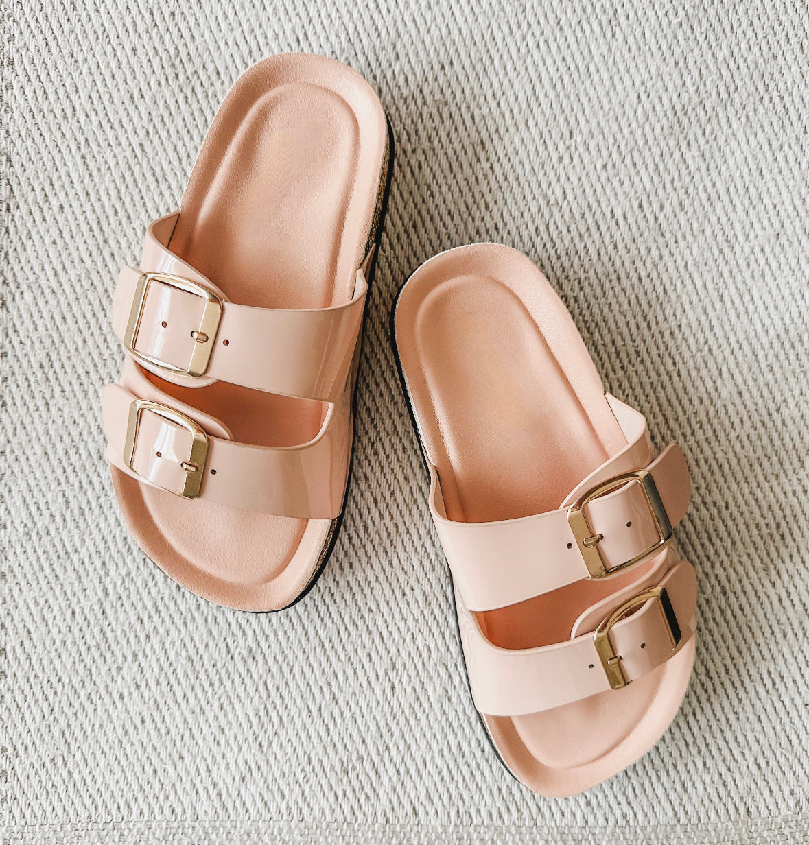 Bianca Slip on Sandals - Pink
