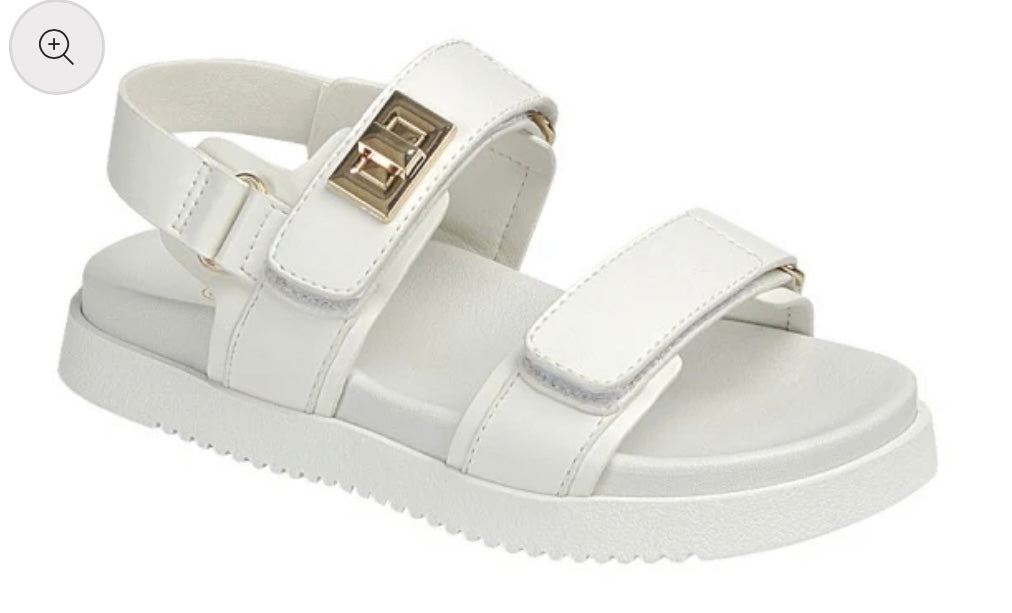 Gigi Sandals - White