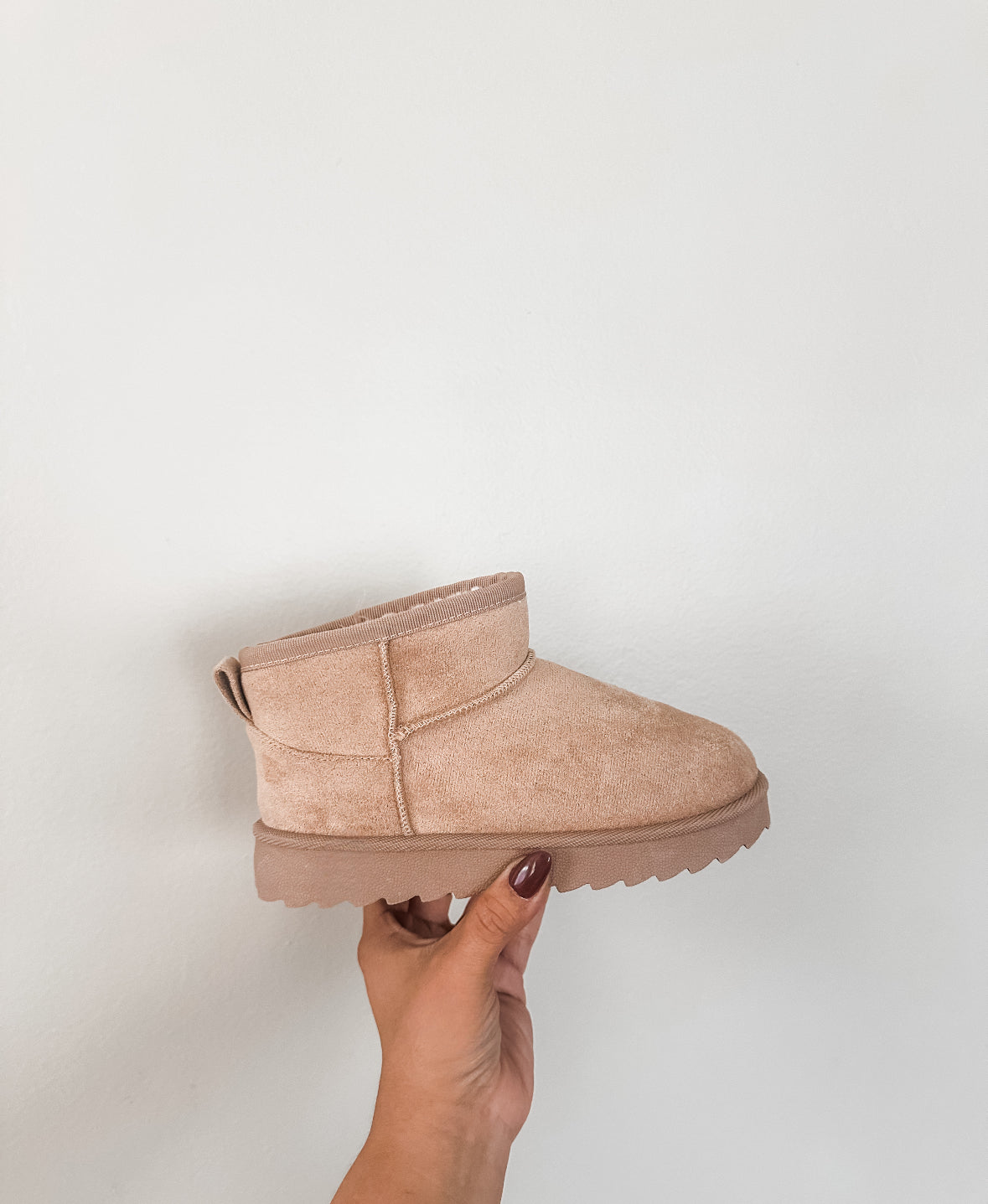 Mini Ankle Boots - Sand