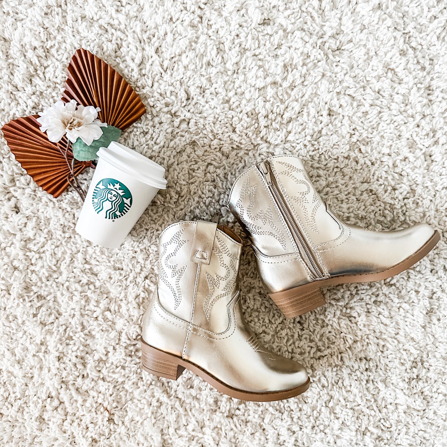 Jolene Champagne Cowgirl Boots