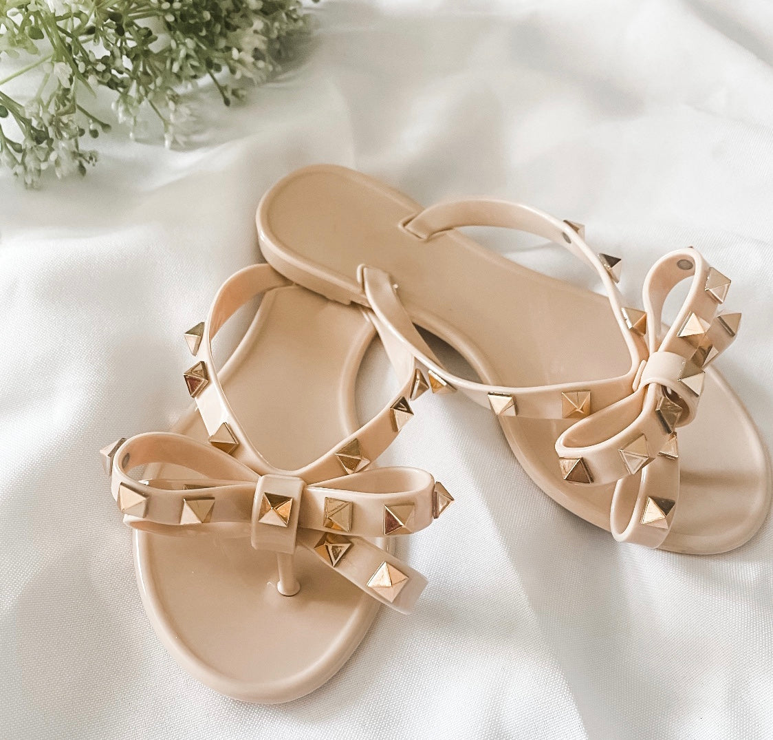 Missy Jelly Sandals - Beige