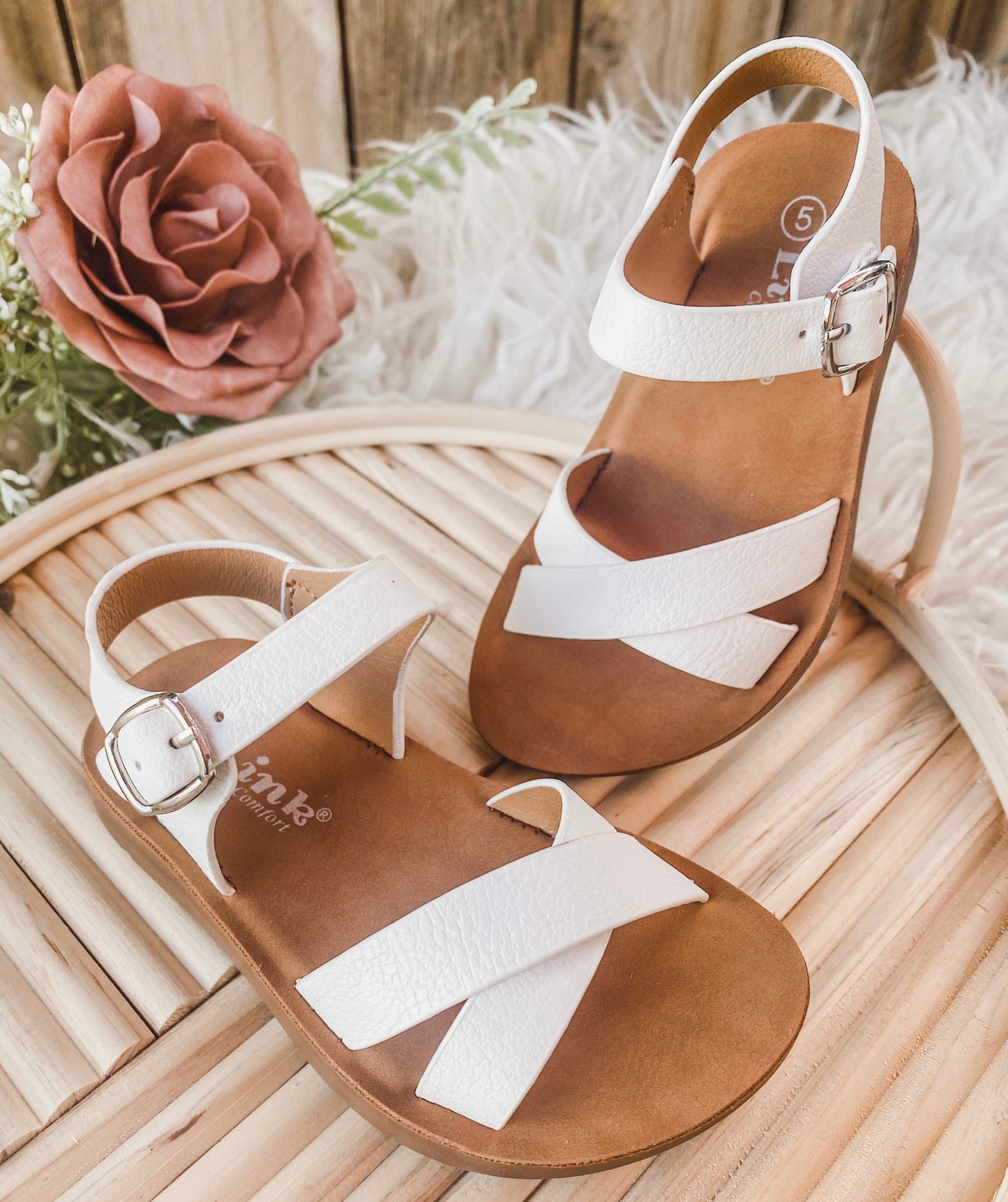 Jasmine Sandals - White