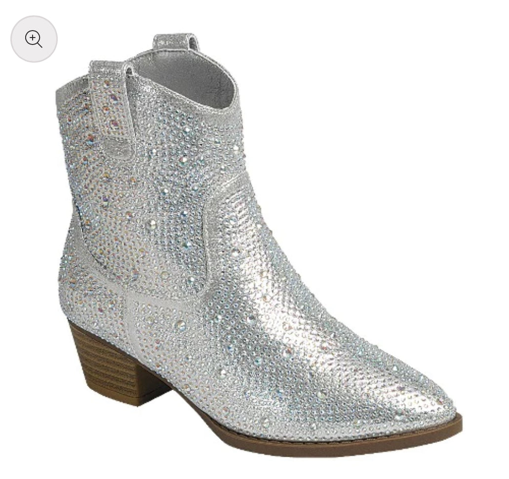 Western Glam Silver - Short