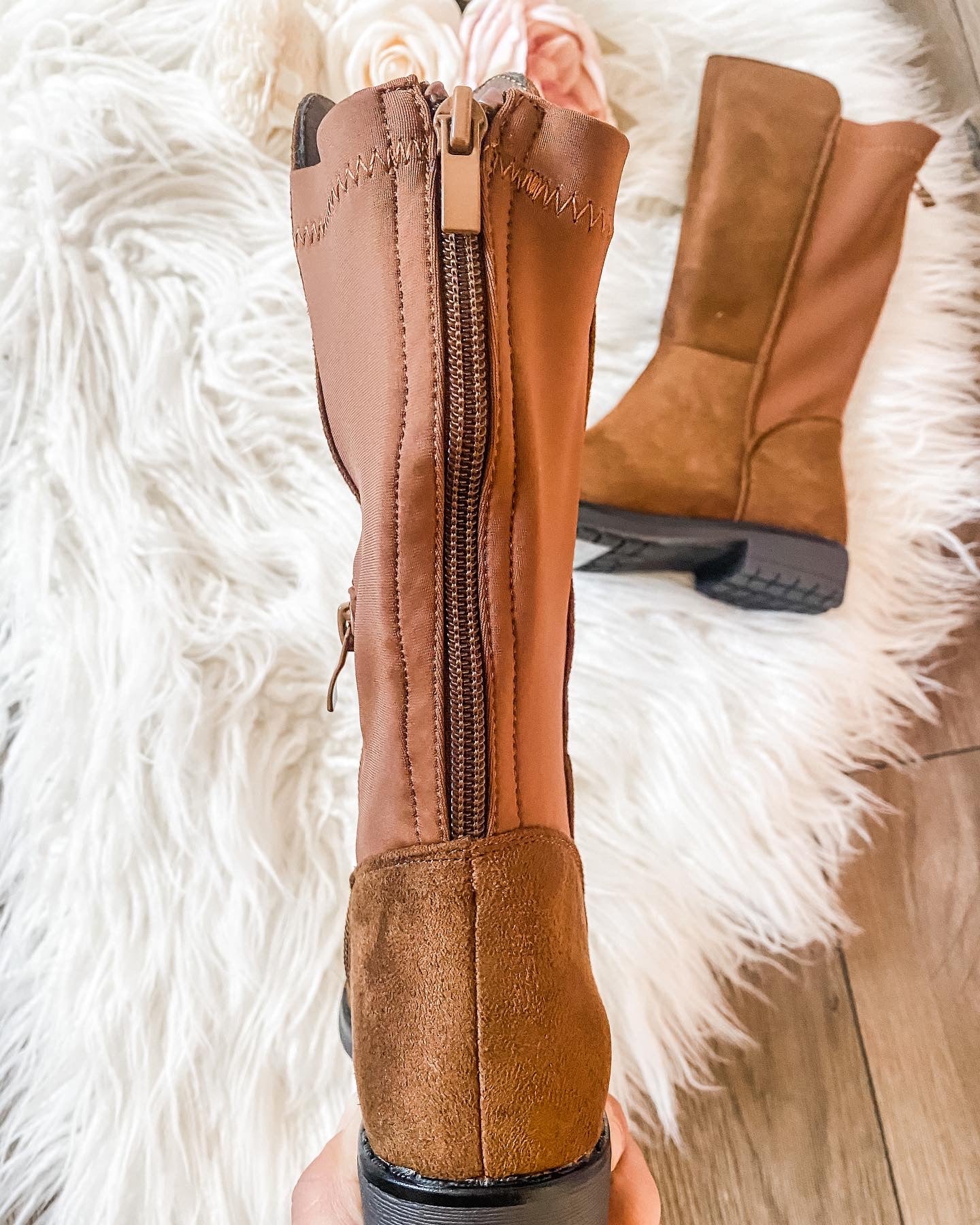 Pumpkin Spice Boots