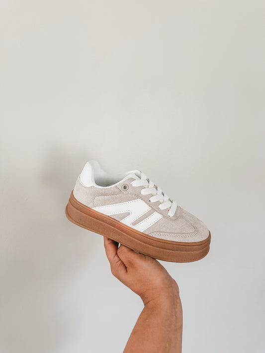 Topping Beige White Sneakers