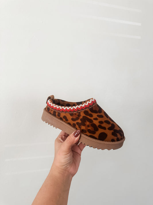 Leopard Mini U Boots