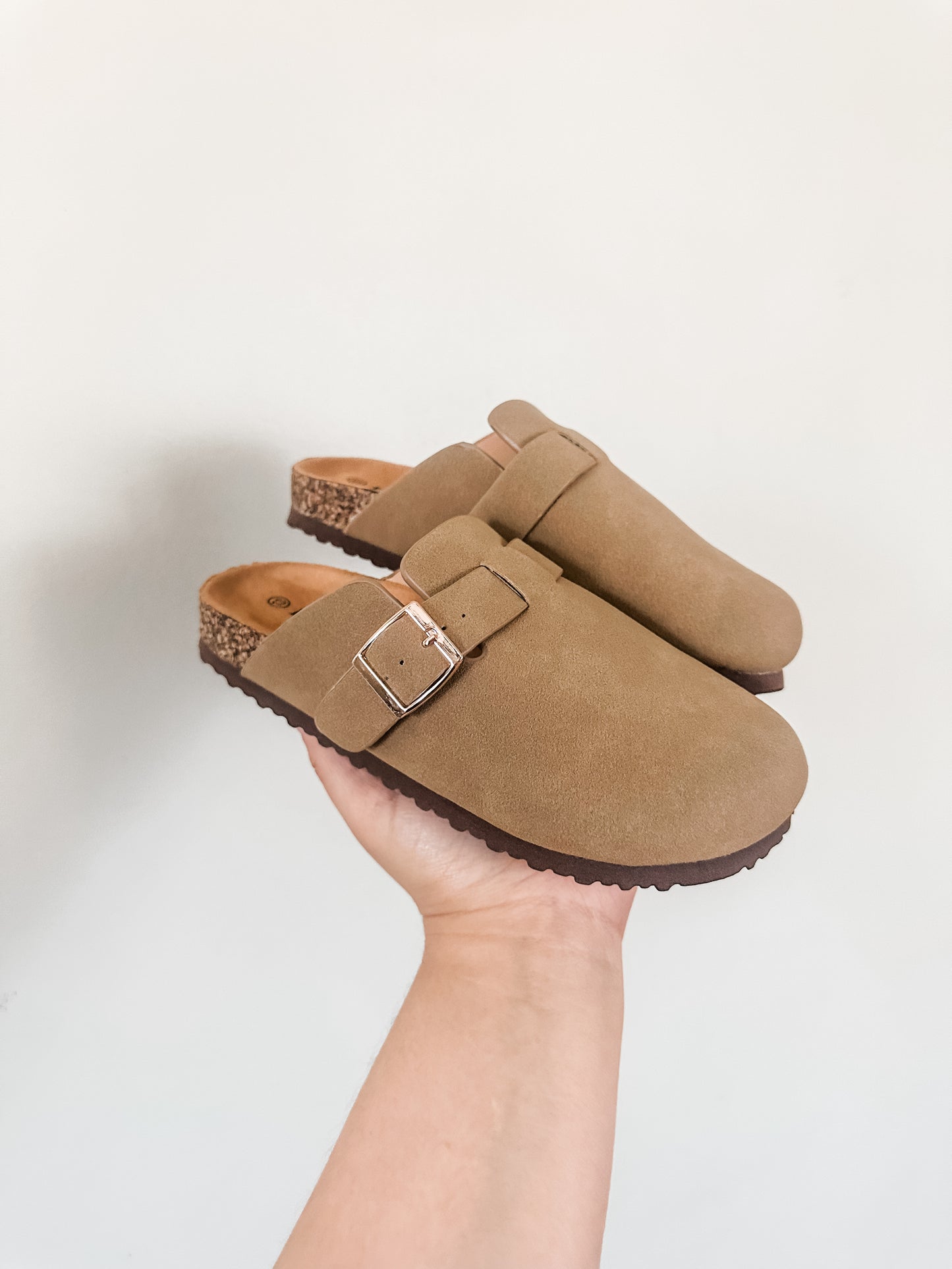 Becky Clogs - Taupe