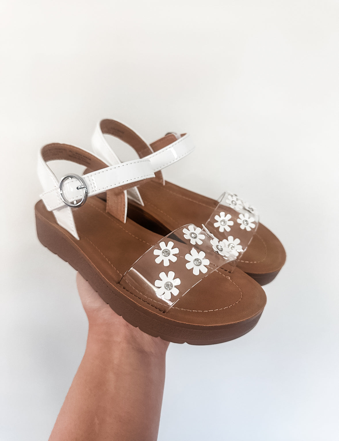 Daisy - White Sandals