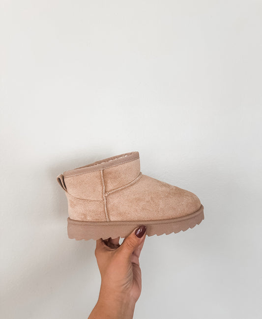 Mini Ankle Boots - Sand